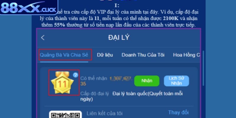 Nhiệm vụ của đại lý 88XX cần thực hiện 