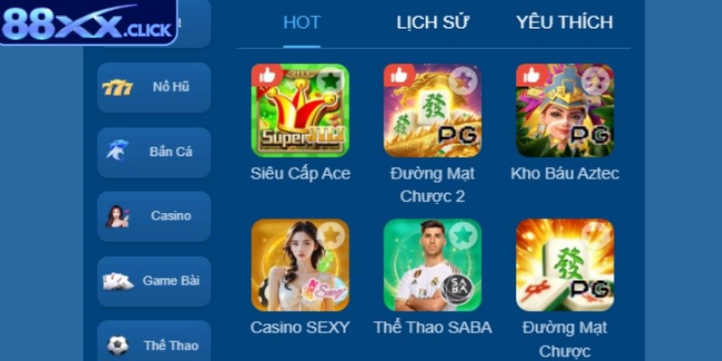 Đánh giá 88XX mang đến kho game cá cược nổi bật 