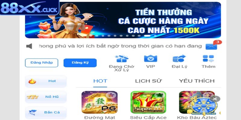 Danh mục trên ứng dụng được thiết kế tối giản, thân thiện và dễ dàng sử dụng